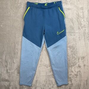 Nike Mens Therma-FIT Tapered Training Pants Blue Colorblock DD2108-469 Medium